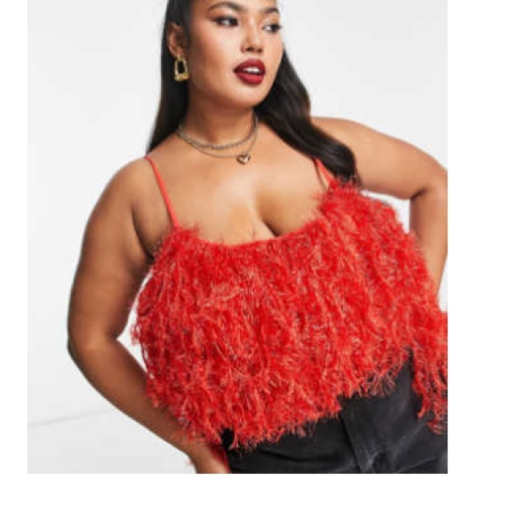 ASOS Luxe Fringe bodysuit
